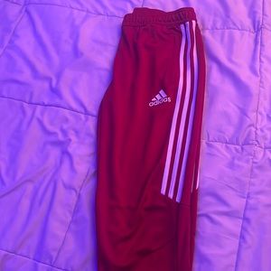 Red Adidas Pants XL